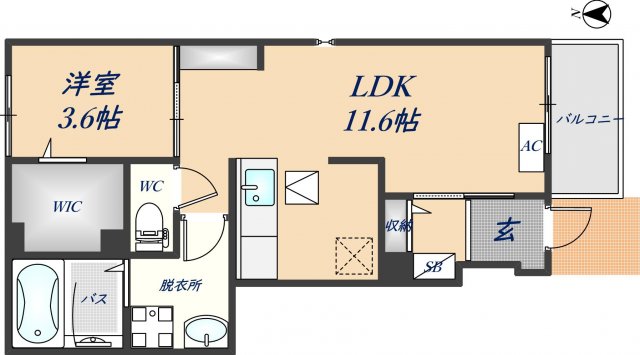 同施工会社・同型モデルの室内です。（参考写真・イメージ写真）