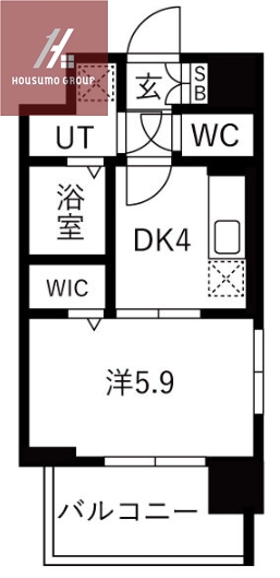 10階の間取り図