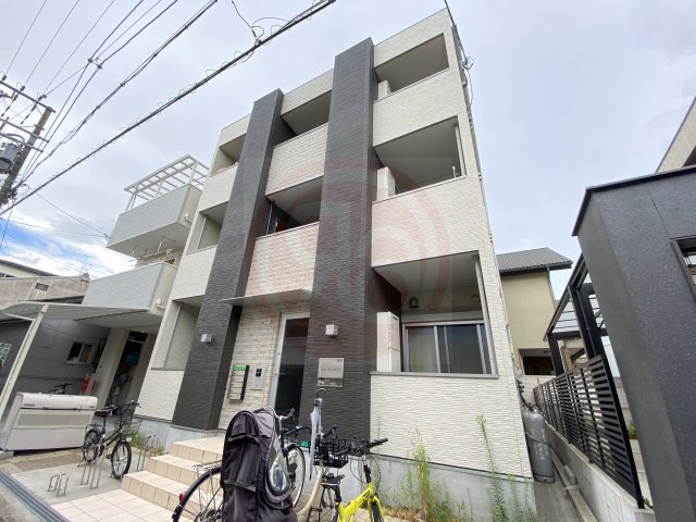 大阪市東成区中本５丁目の賃貸アパートの外観