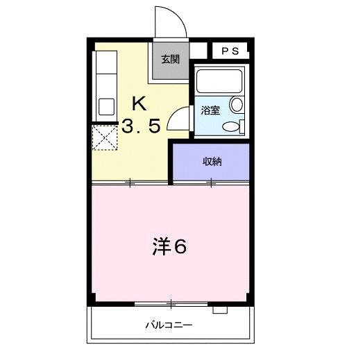 1階の間取り図