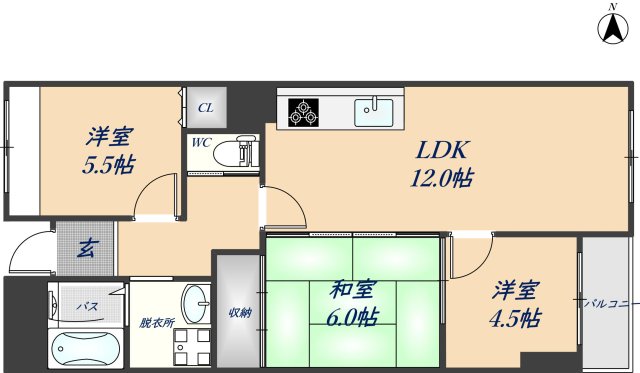間取図