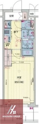 15階の間取り図