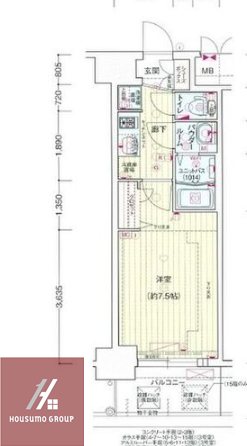 13階の間取り図