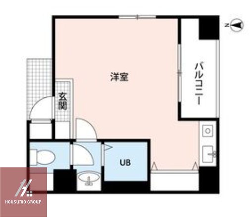 4階の間取り図