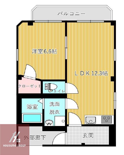 3階の間取り図