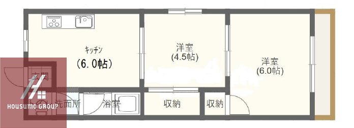 3階の間取り図