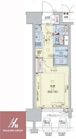 3階の間取り図