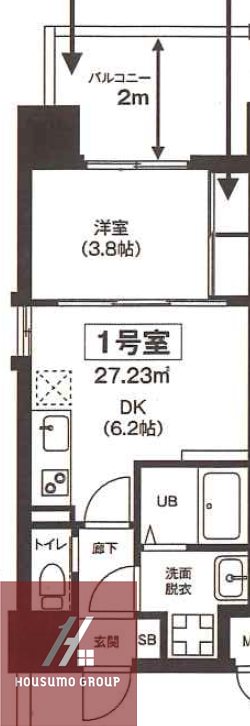 4階の間取り図