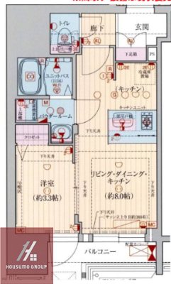 6階の間取り図