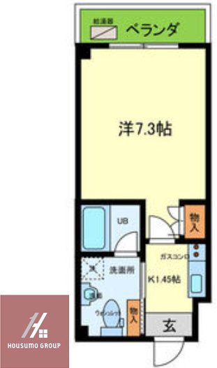 4階の間取り図