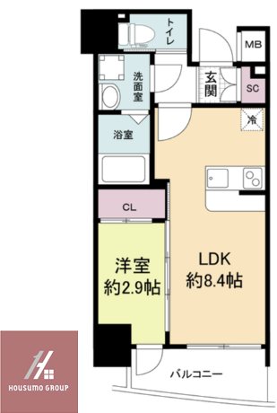 11階の間取り図