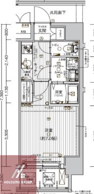3階の間取り図