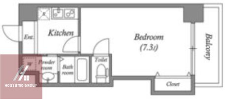 3階の間取り図