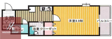3階の間取り図
