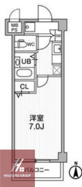 3階の間取り図