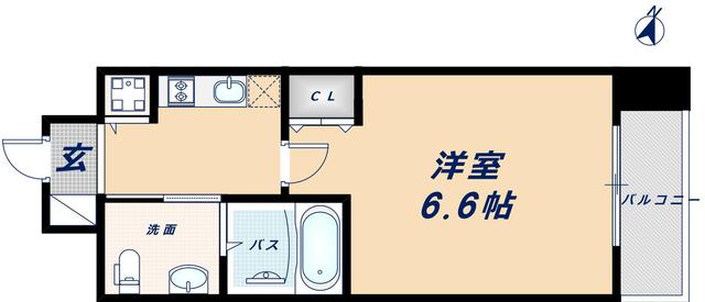 9階の間取り図