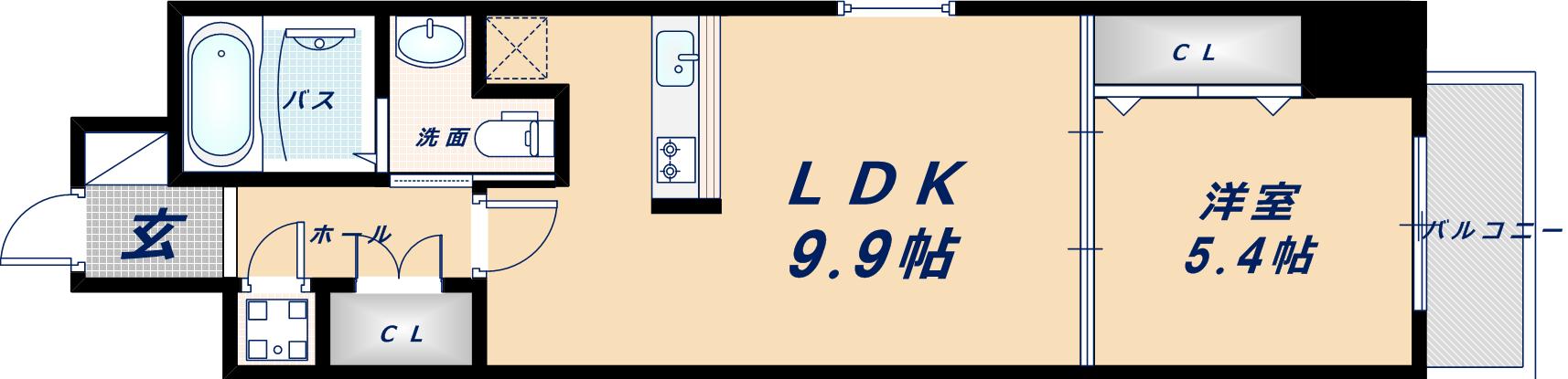 13階の間取り図