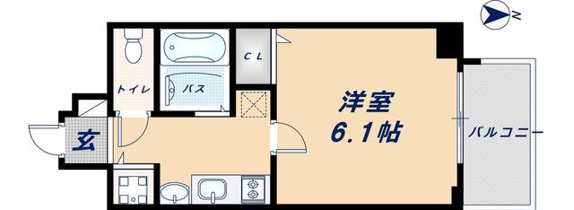 3階の間取り図