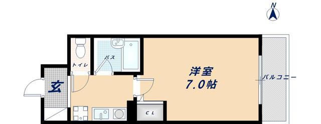 6階の間取り図