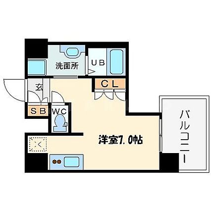 5階の間取り図
