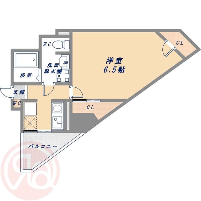 7階の間取り図