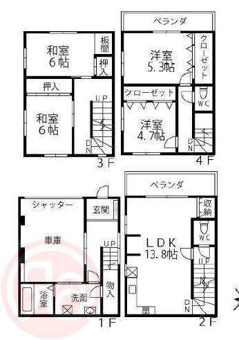 間取図