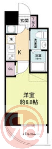 7階の間取り図