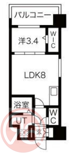 12階の間取り図