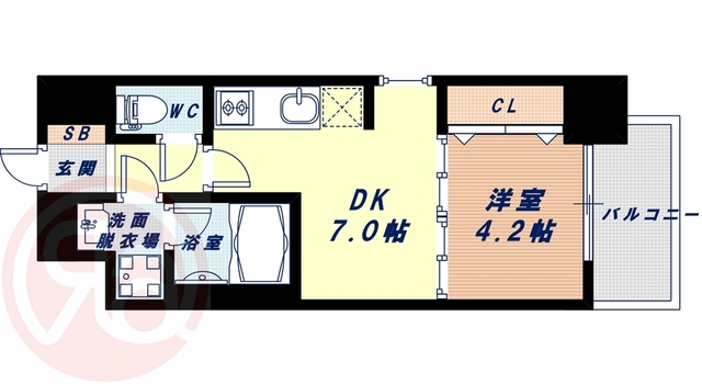 10階の間取り図