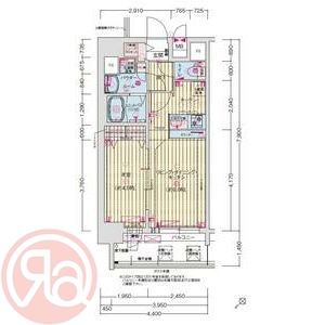 14階の間取り図