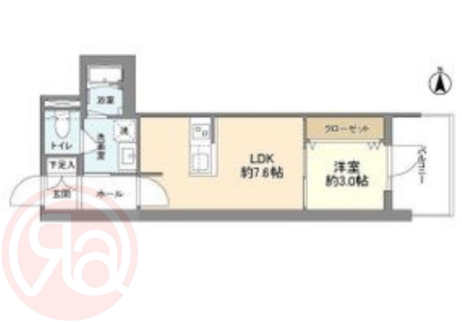 14階の間取り図