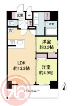 15階の間取り図
