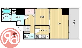 3階の間取り図