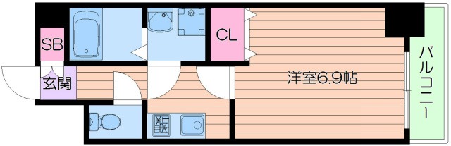 10階の間取り図