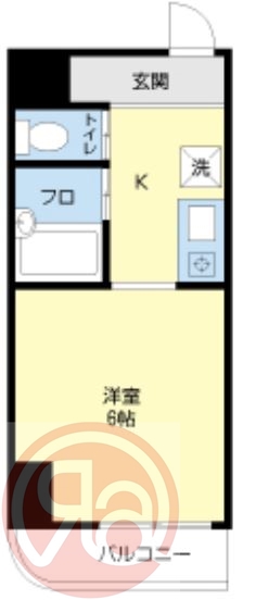 2階の間取り図