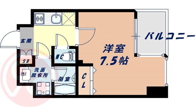 10階の間取り図