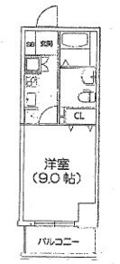 8階の間取り図