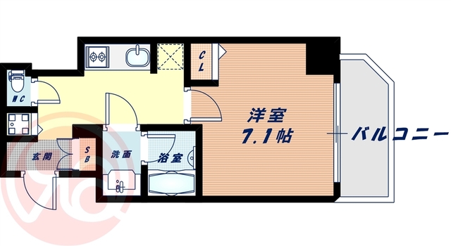 3階の間取り図