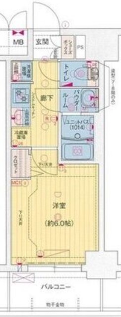 3階の間取り図