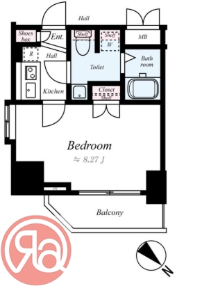 11階の間取り図