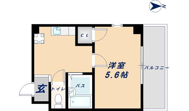 3階の間取り図