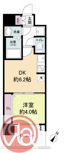 10階の間取り図