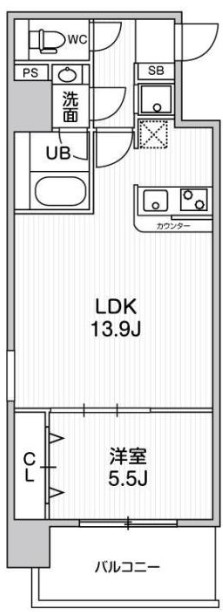 11階の間取り図