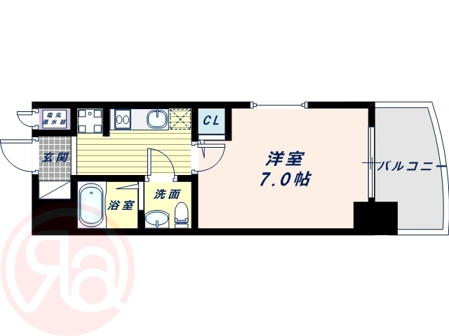 9階の間取り図