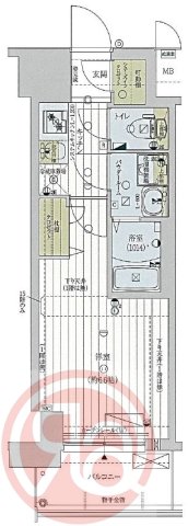 12階の間取り図