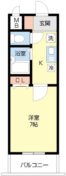 9階の間取り図