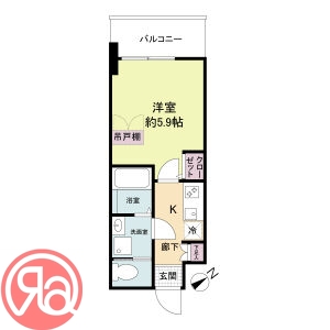 15階の間取り図