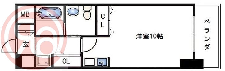 3階の間取り図