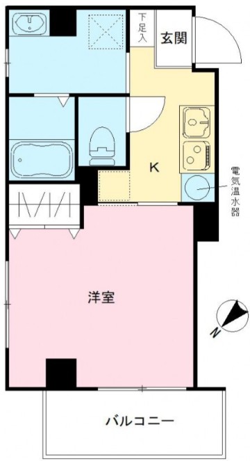2階の間取り図