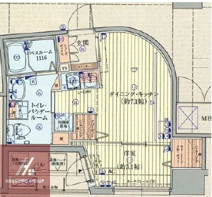 5階の間取り図